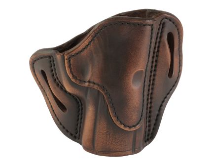 1791 Gunleather BH24S 4" OWB Right Hand Leather Holster, Vintage Brown - BH24SVTGR
