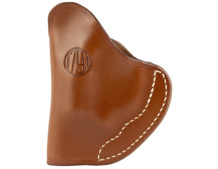 1791 Revolver Clip Holster, IWB Size 1, Leather, Brown, Right Hand - RVHIWB1CCBRR