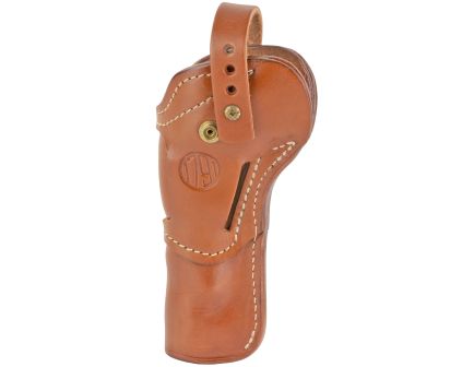1791 Ambidextrous Classic Leather Brown 5.5" Revolver Holster - SARVH55CBRA
