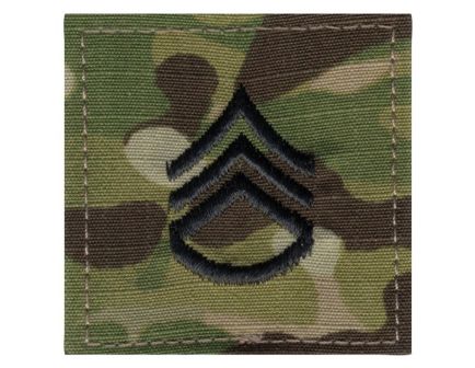 Rothco Official U.S. Made Embroidered Rank Insignia Staff Sergeant Patch