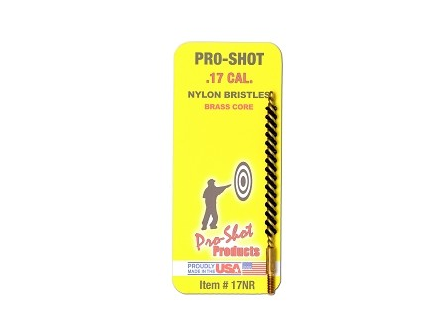 Pro-Shot .17 Cal. Nylon Bristle Rifle Bore Brush  17NR