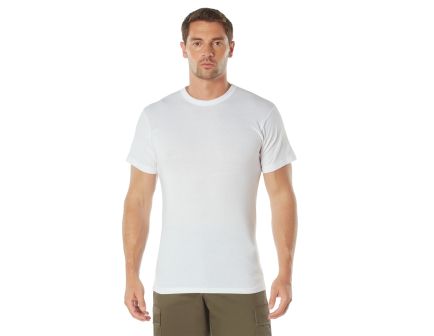 Rothco Solid Color T-Shirt with Cotton / Polyester Blend