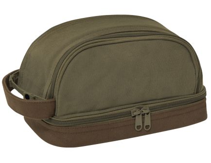 Rothco Deluxe Canvas Travel Kit - Olive Drab