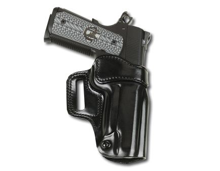 Galco Avenger 1911 Leather OWB Holster Right, Black - AV212B