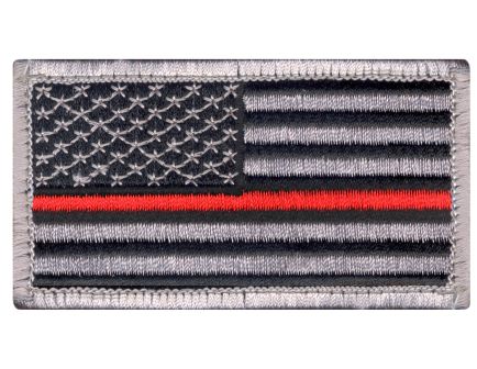 Rothco Thin Red Line Us Flag Patch - Hook Back