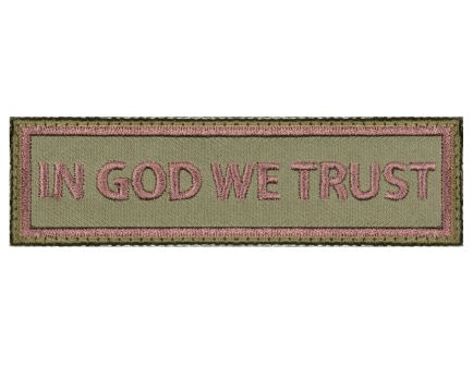Rothco In God We Trust Morale Patch