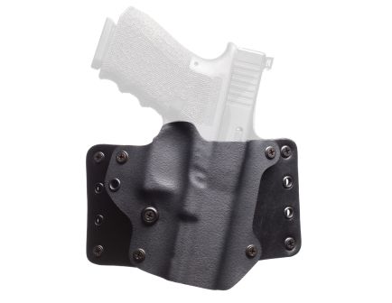 BlackPoint Tactical Leather Wing Sig Sauer P320-AXG Legion OWB Holster RH - Black Kydex/Leather, Perfect Fit and Durability - 171982
