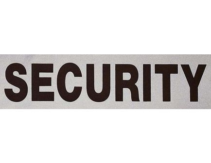 Rothco Reflective Security Patch