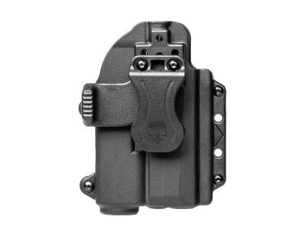 Alien Gear Holsters Photon Glock G43X/G48 MOS IWB/OWB Holster Ambidextrous - Black Polymer, Reliable and Adjustable Design - PHO-1138-L1-D