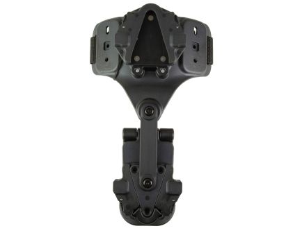 Alien Gear Holsters Rapid Force Thigh Holster Black - Adjustable, Tactical, and Comfortable for Secure Carry - RFX-DD-BK-LBS-S-LK-C