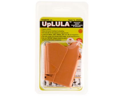 Maglula UpLULA 9mm to .45 ACP Universal Pistol Magazine Loader, Brown/Orange - UP60BO