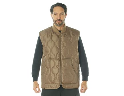 Rothco Quilted Woobie Vest - Coyote Brown, 2X-Large