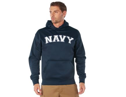 Rothco Embroidered Pullover Hoodies - 3X-Large, Emblem Navy