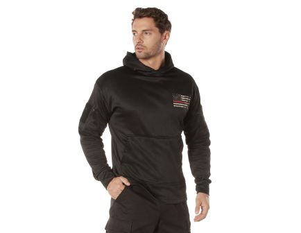 Rothco Concealed Carry Thin Red Line Hoodie