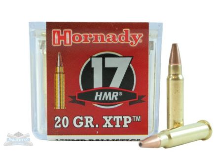 Hornady 17 HMR 20gr XTP Rimfire Varmint Express Ammunition 50rds - 83172