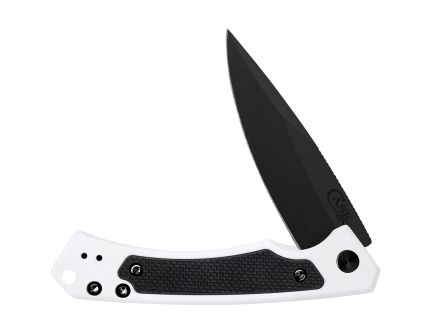 Case Marilla Folding Knife Drop Point Black/White - Durable, Lightweight and Reliable Handle - 10789