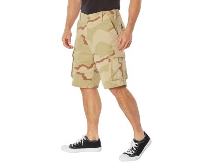 Rothco Vintage Paratrooper Cargo Shorts - Tri-Color Desert Camo, 2X-Large