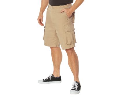 Rothco Vintage Paratrooper Cargo Shorts - Khaki, 4X-Large