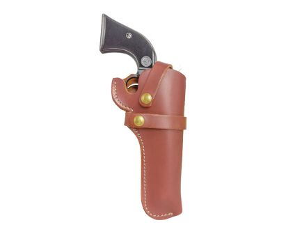 Hunter Company 1100 Series Taurus Judge OWB Holster RH Leather Chestnut Tan - Durable Leather Design for Reliable Concealment - 1182
