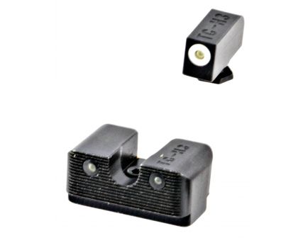 TruGlo Tritium Pro Front/Rear Night Sight Set for Glock 42/43 Pistols - TG231G1AW