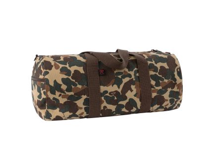 Rothco X Bear Archery Fred Bear Camo Canvas Shoulder Duffle Bag - 24 In