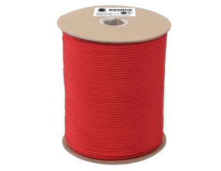 Rothco Nylon Paracord 550Lb 1000 Foot Spool - Red