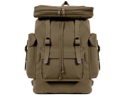 Rothco Canvas European Style Rucksack - Olive Drab