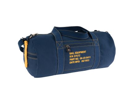 Rothco Canvas Equipment Bag - Navy Blue, 24 In