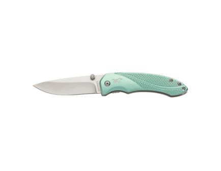Browning Allure EDC Folding Knife Drop Point Mint Green - Durable, Lightweight and Reliable Handle - 3220360
