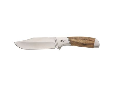 Browning Sage Creek Large Fixed Knife Clip Point Brown - Durable, Lightweight and Reliable Handle - 3220537