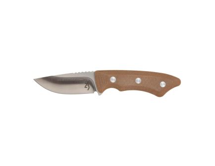 Browning Guide Series Fixed Small Knife Drop Point Brown - Durable, Lightweight and Reliable Handle - 3220498B