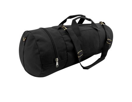 Rothco Canvas Double-Ender Sports Bag - Black