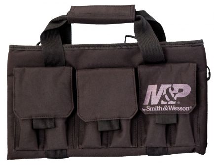 Smith & Wesson M&P Pro Tac Single Handgun Case, Smooth Black - 110028