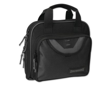 Browning Crossfire Double Pistol Case, Black/Gray - 12902099