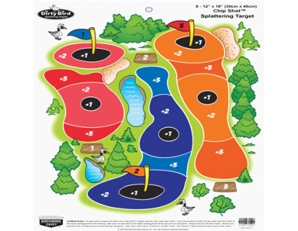 Birchwood Casey Dirty Bird 12"x18" Chip Shot 8 Pack 35566