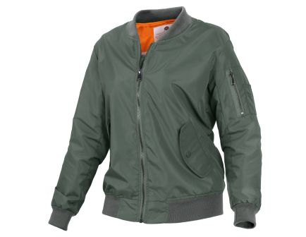 Rothco Womens Lightweight Ma-1 Flight Jacket - Sage Green, Xx-Small