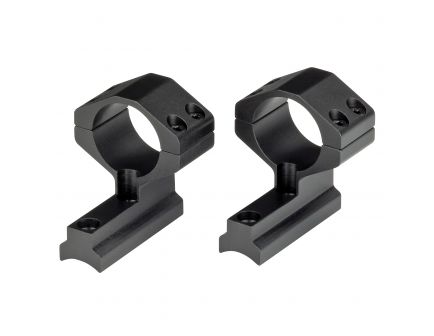 Weaver 2010+ Model CVA 1" Medium Aluminum 2-Piece Scope Base w/ Rings, Powder Coated Black - 48550