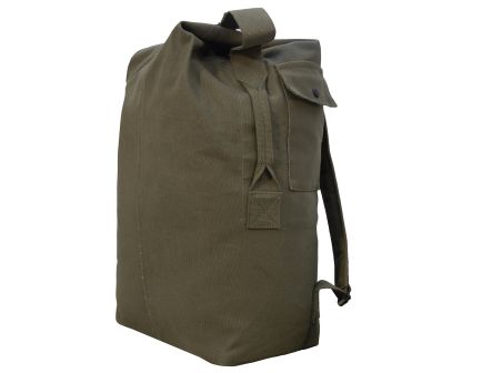 Rothco Nomad Canvas Duffle Backpack - Olive Drab