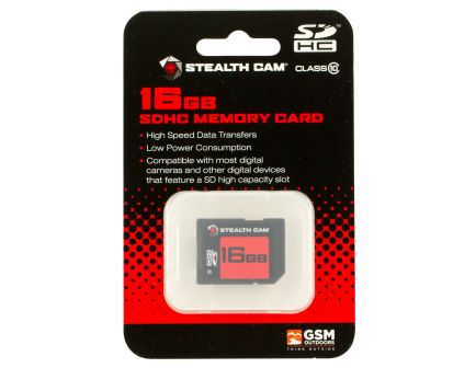 Stealth Cam 16 GB SD Memory Card, 1/pack - STC-16GB