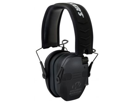 Walkers Game Ear Razor Slim 23 dB Electronic Quad Muff, Black - GWPRSEQMBT