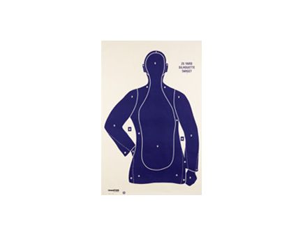 Champion Police Silhouette Target B21E (100/PK) 45759