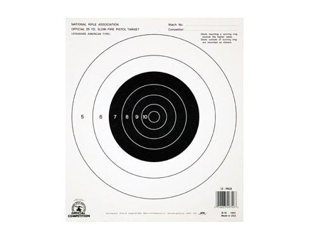 Champion B16 25 YD PISTOL SLOW FIRE  (100/PK) 40722