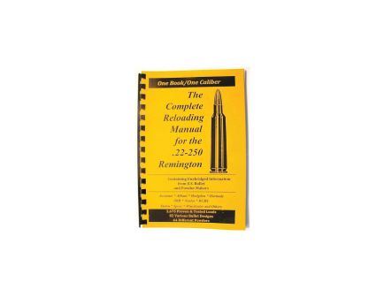 Loadbooks USA .22-250 Remington Complete Reloading Book Manual