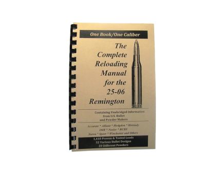 Loadbooks USA .25-06 Remington Complete Reloading Book Manual