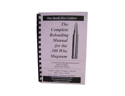 Loadbooks USA .300 Win Mag Complete Reloading Book Manual