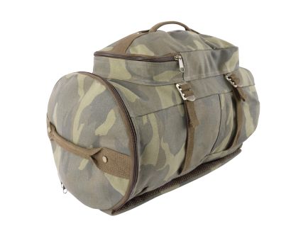 Rothco Convertible Canvas Duffle - Backpack - 19 Inches, Woodland Camo