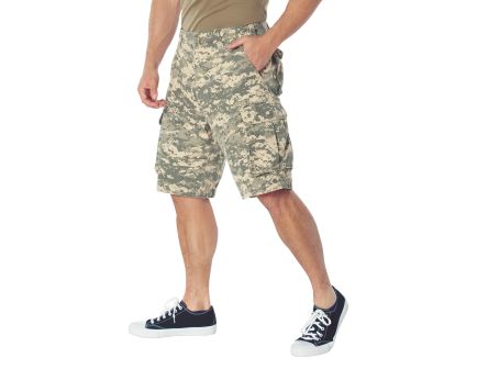 Rothco Vintage Paratrooper Cargo Shorts - Acu Digital Camo, 2X-Large