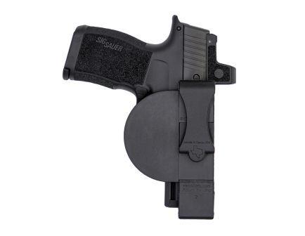 Versacarry Zerobulk Glock G19/G25/G32 IWB Holster Ambidextrous Polymer, Black