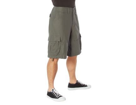 Rothco Vintage Utility Cargo Shorts - Olive Drab, 3X-Large