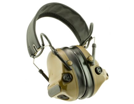 3M Peltor Comtac III Hearing Defender 23 dB Tactical Over the Head Folding Earmuff, Coyote Brown - H682FB09CY